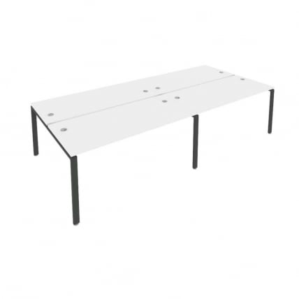 Рабочая станция на 4 раб.места Metal System Б.СМ-4.4 Белый/Антрацит_0