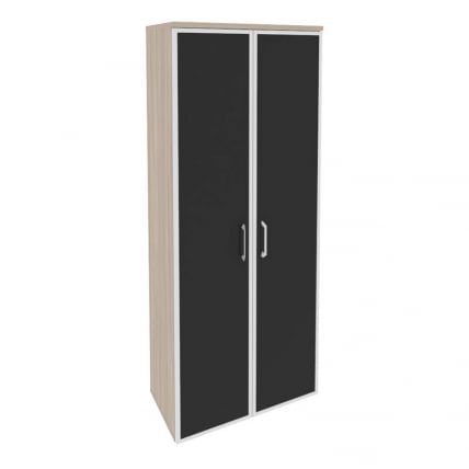 Шкаф высокий широкий ONIX O.ST-1.10R black Дуб Аттик_0