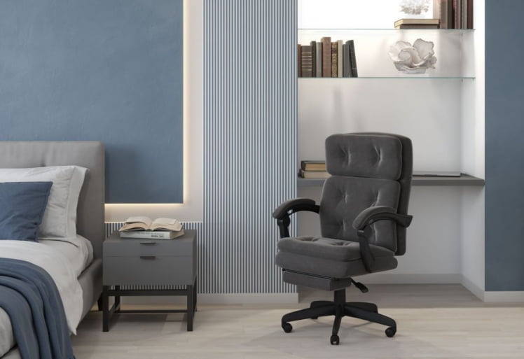 Кресло руководителя CХАИРМАН ДОМ (Хоме) 442 Темно-серый / CHAIRMAN (Home)_6