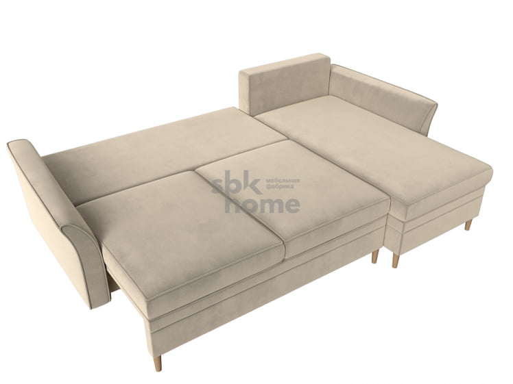 Диван София угловой правый  (1500*2250*900) Бежевый, 31593_1