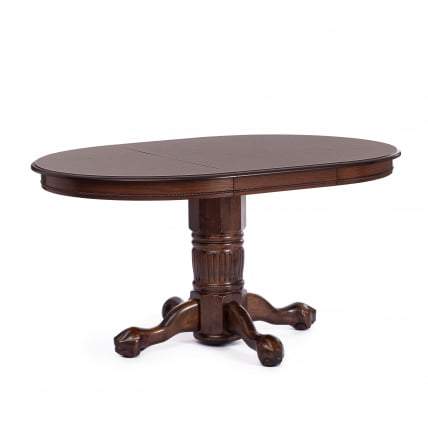 Стол круглый раскладной Rochester -STC- (4260-STC) дерево гевея/мдф, 106 (150) х 106 х 75 см, Tobacco_5