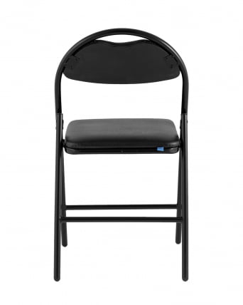 Стул складной Hagen экокожа Черный_4