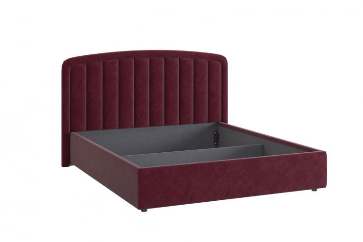 Кровать 1.6 Сиена-2 KM1.6-14.2082 Бордо_2