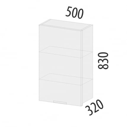 Шкаф кухонный (лев/прав) Дакота 103.10_5
