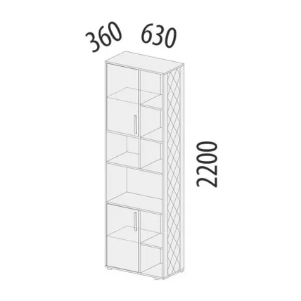 Стеллаж (лев/прав) Аляска 501.33_8