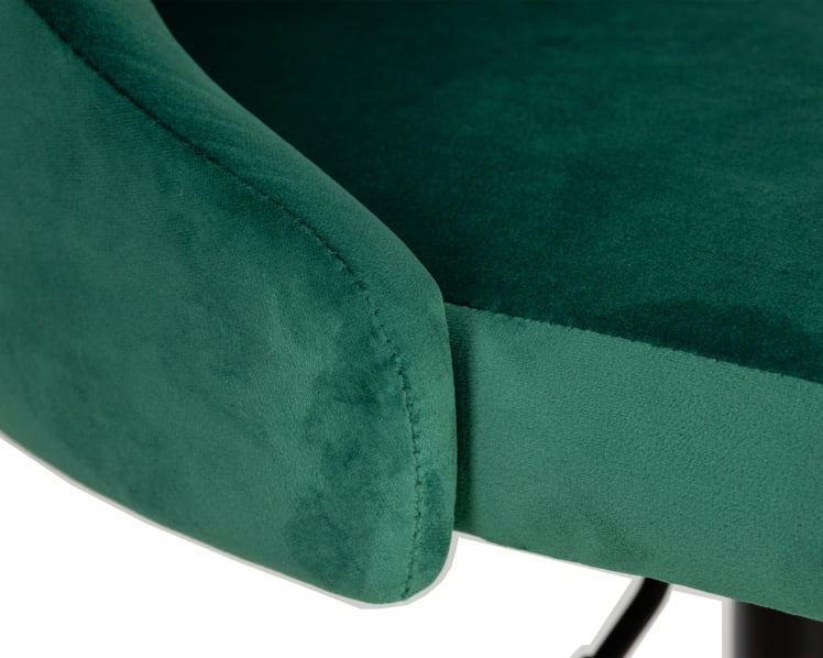 Стул барный JOSEPH BLACK (зеленый велюр (MJ9-88))_6