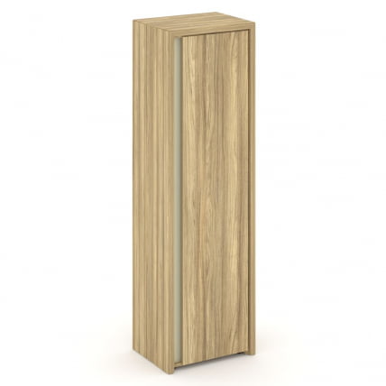 Гардероб узкий правый Corner COR.GB-1(R) Гикори Песочный_0