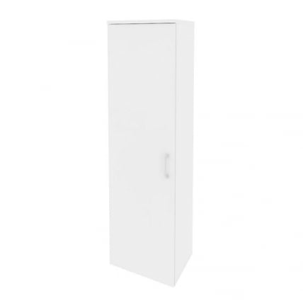 Гардероб узкий (левое исполнение) ONIX O.GB-1(L) Белый Бриллиант_0