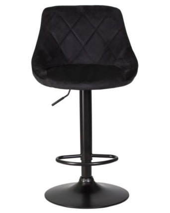 Стул барный DOBRIN LOGAN BLACK (черный велюр (MJ9-101)) 2 шт_6