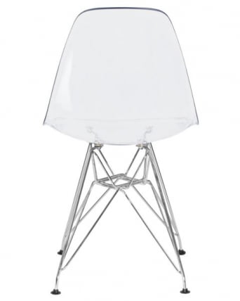 Стул обеденный ДОБРИН ДСР CАСПЕР (ножки хром, цвет прозрачный) 4 шт / DOBRIN DSR CASPER_1
