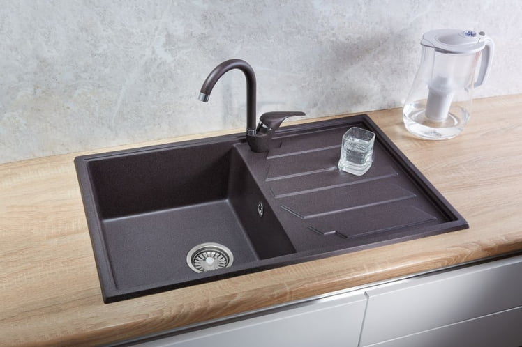 Кухонная мойка GRANULA 8002 Арктик_1