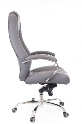 Кресло руководителя Drift M экокожа Серый_1