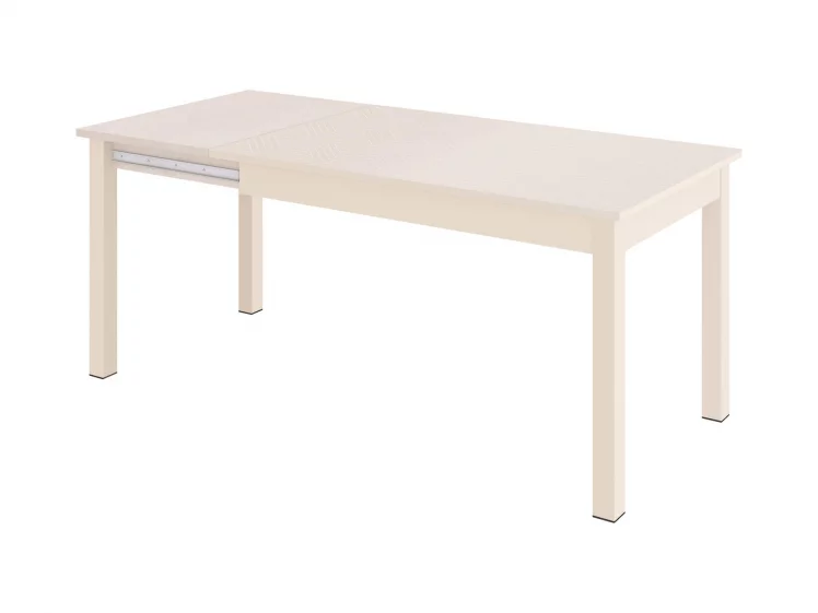 Стол обеденный раскладной Орфей 40 Белый песок-Кена_1