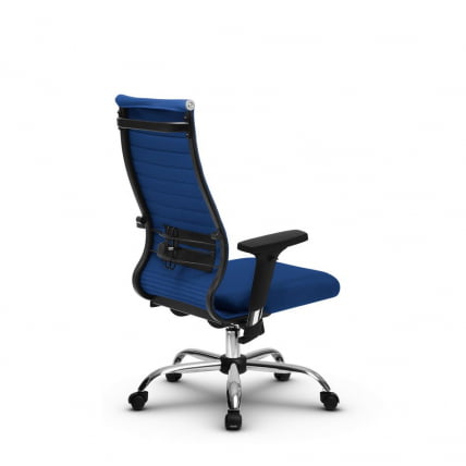 Кресло офисное МЕТТА B 2b 19/2D, Основание 17833 Комплект 2 Синее_2