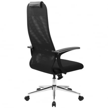 Кресло руководителя BRABIX PREMIUM Ultimate EX-801 хром Черное_2
