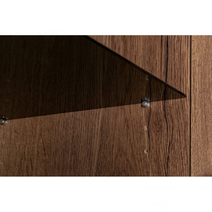 Шкаф витрина Loft 500 см Дуб Табак_9