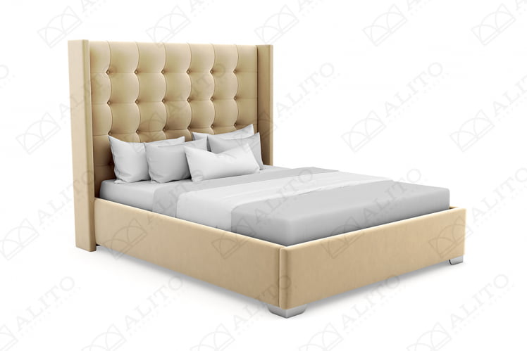 Кровать Milano 140x200 велюр Seven 115_6