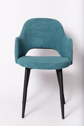 Стул К14 black Бирюза (РС-29\ч)_1