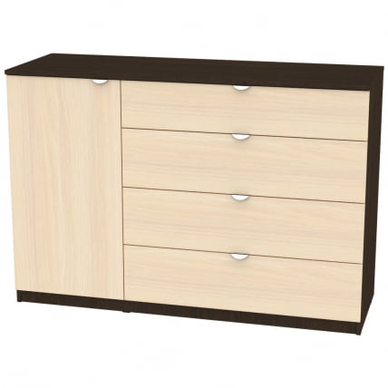 Комод Калисто(K44)923х1352х468ручкаторцеваяTR-2(Венге-ДМ)_0