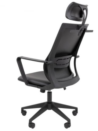 Кресло руководителя Chairman 545 экокожа Черный_13