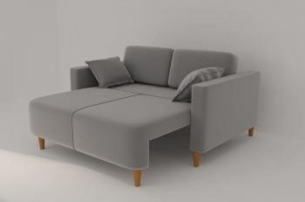 Диван прямой Ультра (Berhouse) Цвет фасада: Азур велюр; Тип: Прямой; Материал фасада: Металл/Велюр_4