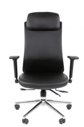 Офисное кресло CHAIRMAN 500 LUX экокожа Черный_7