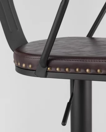 Стул барный TOLIX ARMS SOFT Черный_6