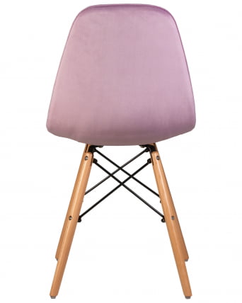 Стул обеденный DOBRIN BENNET Пудрово-сиреневый велюр HLR-27_4