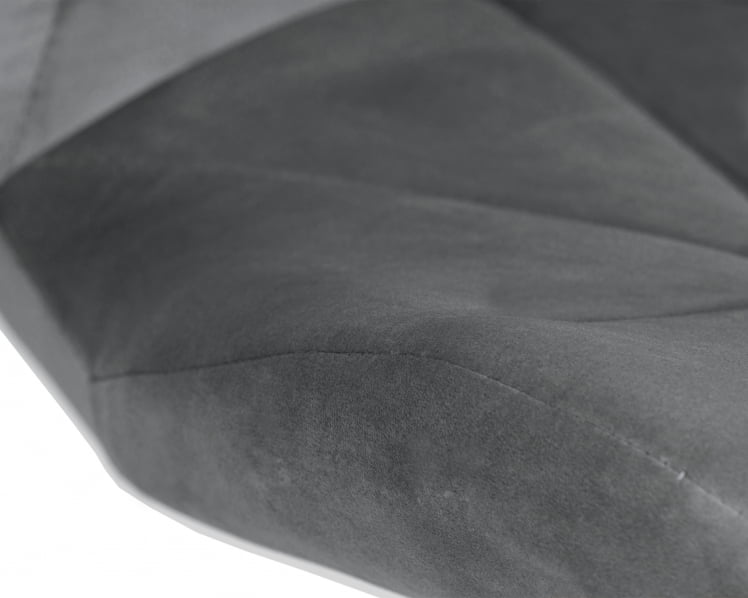 Стул барный DOBRIN BARNY BLACK (серый велюр (MJ9-75))_7