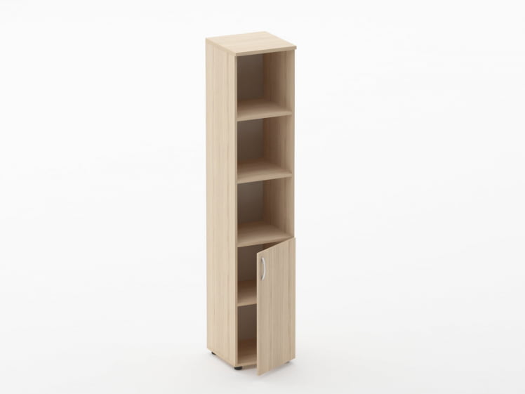 Шкаф высокий полуоткрытый Glassy 6.19.12Пр Туя_1