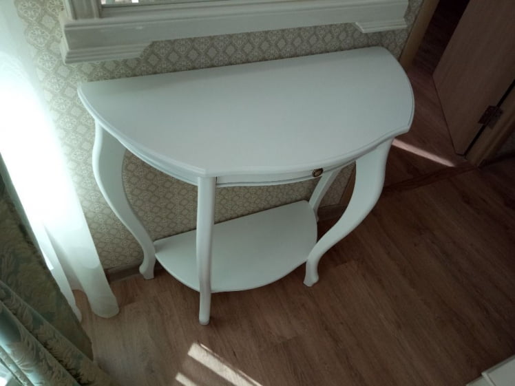 Консоль Элегант Дуб молочный_3