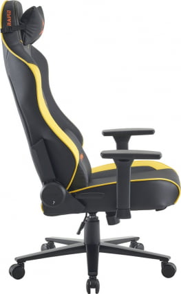 Кресло геймерское Everprof Rapid Экокожа Желтый_3