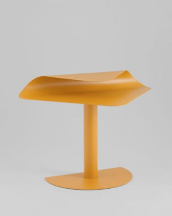 Журнальный столик Cornea металл желтый_4