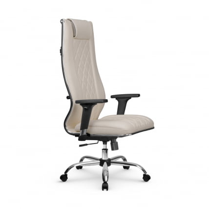 Кресло руководителя Мetta L 1m 50M/2D Infinity Easy Clean (MPES) Комплект 5 Светло-бежевое_1