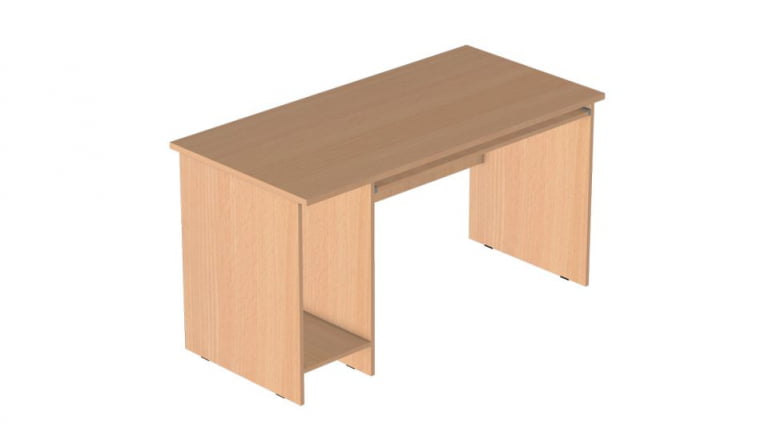 Стол компьютерный Р.СК-12 Дуб Сонома светлый_0