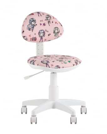 Кресло компьютерное детское УМКА Girls пластик белый_0