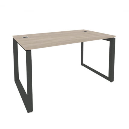 Стол рабочий руководителя на О-образном м/к ONIX O.MO-SRR-3.8 Дуб Аттик/Антрацит_0
