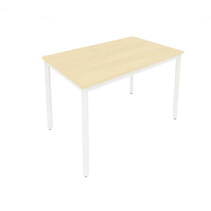 Стол письменный на металлокаркасе SLIM SYSTEM С.СП-4 Клен-Белый_0
