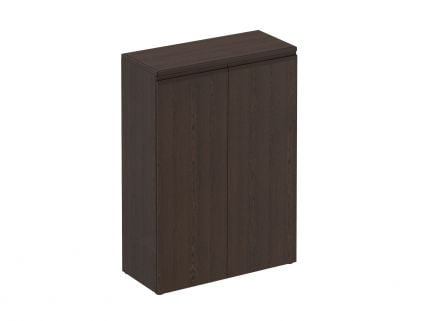 Шкаф для документов средний закрытый MARK МК 313 Орех тоскана_0