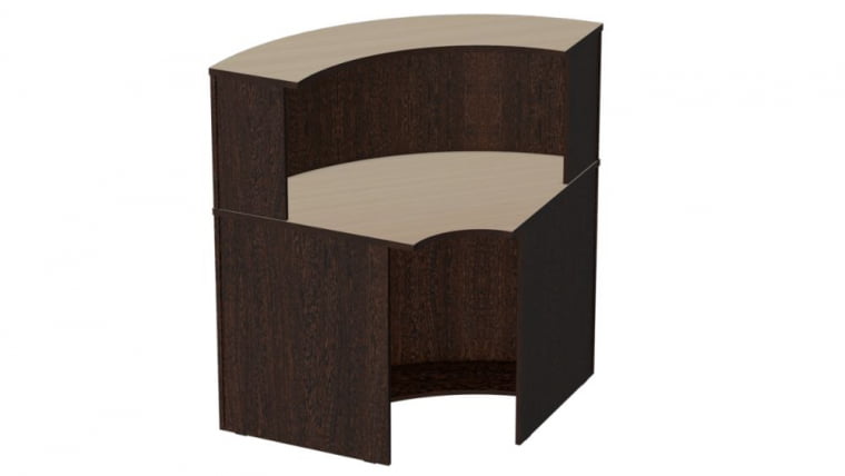 Модуль угловой 90 градусов Референт Р.Му-90 Венге/дуб_0