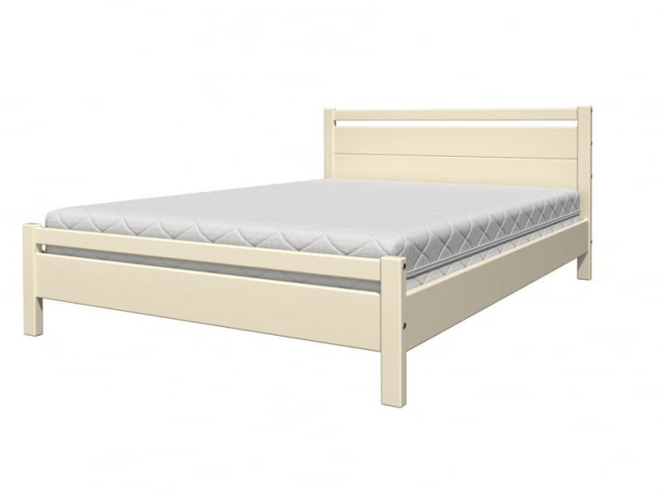 Кровать из массива Вероника 1 200х160 Слоновая кость_0