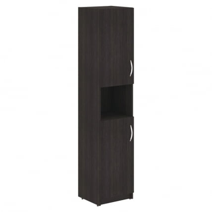 Шкаф-колонка с 2-мя глухими малыми дверьми левый Simple SR-5U.4 L Дуб Юкон Модерн_0