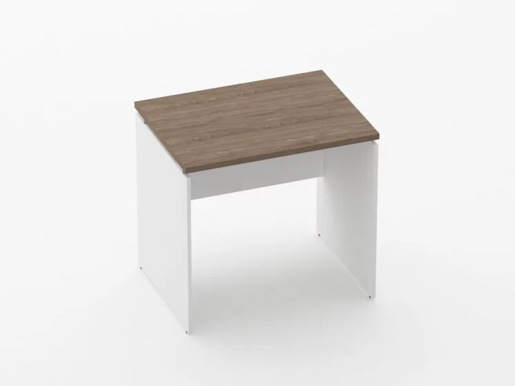 Стол прямой Deka ЛДСП каркас 75.06.08 Дуб Верцаска/Белый_0