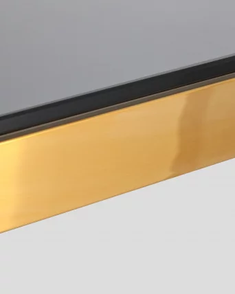 Журнальный столик ГЭТСБИ 55x55 Золото стекло smoke_5