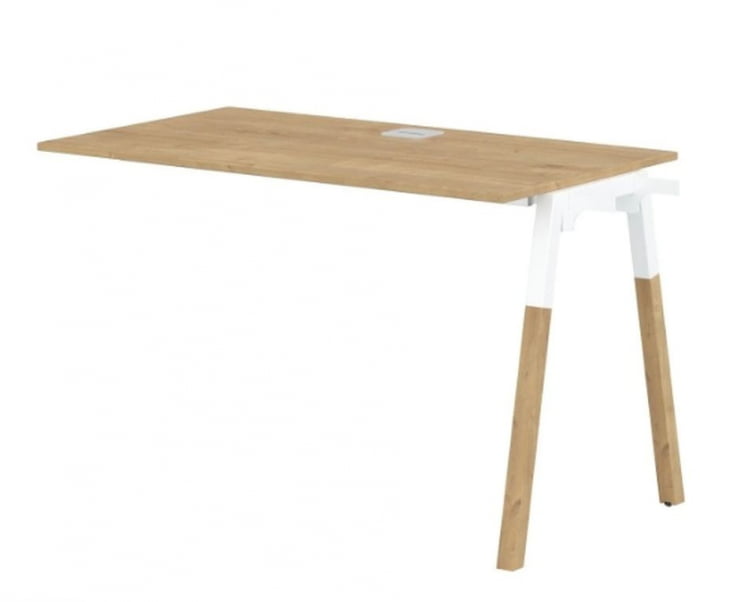 Брифинг-приставка Forta FB 1167 Дуб Гамильтон Белый премиум_0