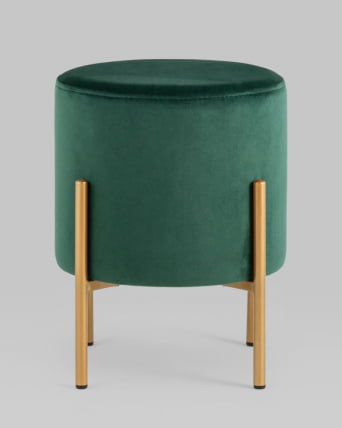 Пуф Кейси велюр Зеленый_2