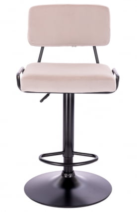 Барный стул Everprof Bit Ткань Серо-бежевый_1