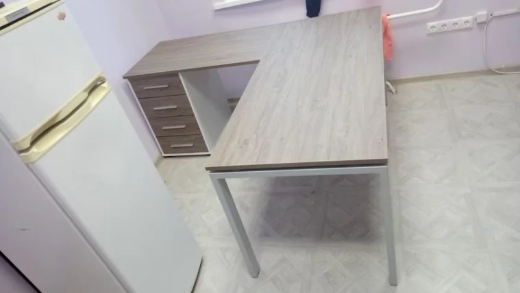 Тумба приставная Deka 9.05.10 Дуб Верцаска/Белый_2