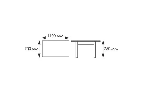 Стол обеденный Прямоуг. ажур ноги Мажор Р-45 черная ЛДСП венге_2