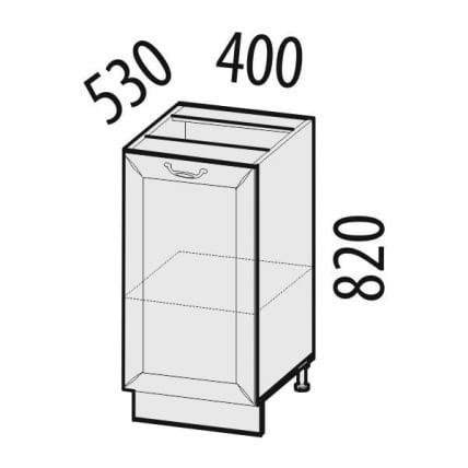 Стол кухонный (лев/прав) Оливия 71.54_1